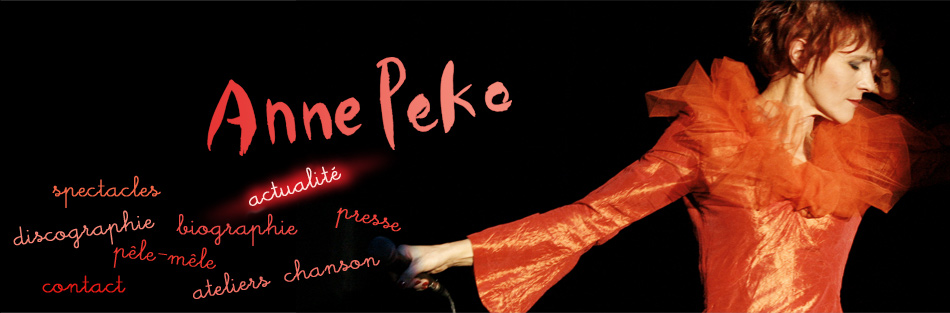 Anne Peko - accueil