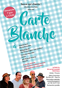 Atelier Sauve qui chante !